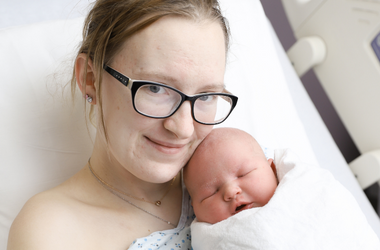 Baby Girl, Aryanna Lynn, First Born in 2022 at Saratoga Hospital